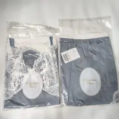 【未使用】Christian Dior キャミソール Mサイズ ブルーグレー系のサムネイル