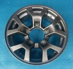 納車前外し 傷無し汚れ無し スズキ ジムニー ノマド 純正アルミ 1本 新車外しのサムネイル