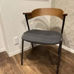 アデペシュ ダニス ショートアームチェア ヘリンボーン柄 ZR24041 1脚