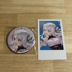 にじさんじ SitR 東京 缶バッジ チェキ風カード 椎名唯華