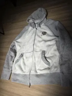 MONCLER ジップアップパーカー グレー XLのサムネイル