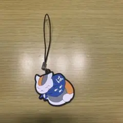 はま寿司　夏目友人帳 ラバーストラップ ニャンコ先生