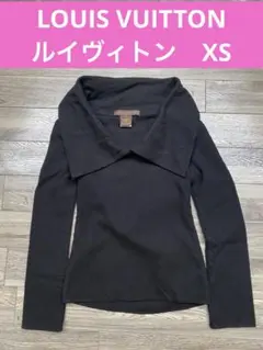未使用タグ付 LOUIS VUITTON デニム 伸縮性 ベスト ジレ 金ボタン