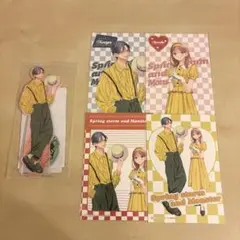 春の嵐とモンスター 天峰栢 アクスタ ポストカード