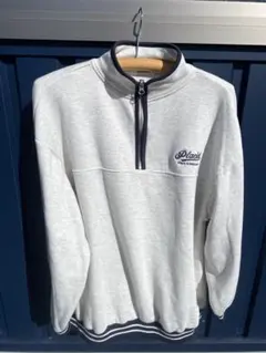 【INGNI】ハーフジップパーカー　ホワイト　Mサイズ