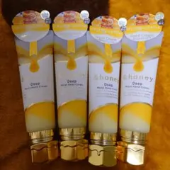 新品未開封 アンドハニー　&honey ディープモイスト　ハンドクリーム×4点のサムネイル