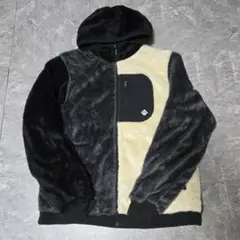 00s gym master フリースジャケット リバーシブル　Y2K