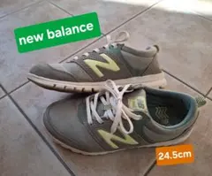 New Balance D「WL315GR」　 ライトグリーン 24.5cm
