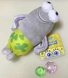 新品未使用品！！スポンジ・ボブ ビキニタウンの住人 ミニぬいぐるみ