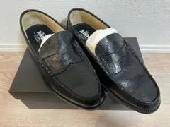 KENFORD ケンフォード 全面 ペイズリー レザー ローファー 革靴28cm