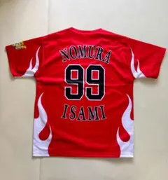 福岡ソフトバンクホークス カチドキレッドTシャツ 野村選手 背番号99