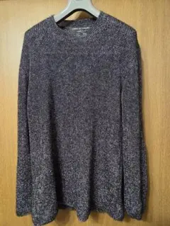 コム・デ・ギャルソンオムプリュス　銀糸ニット Mサイズ