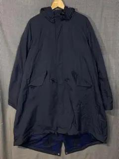 美品 20AW◎ワイスリー テレックスパーカーコート ブランドロゴ