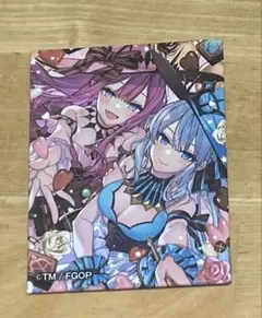FGO モルガン　バーヴァンシー　スクエア缶バッジ