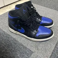 Nike Air Jordan 1 ブラック/ブルー ハイカット