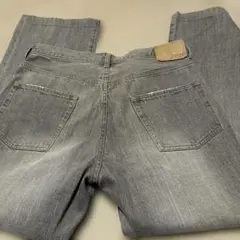 Villand ストレートデニムパンツ グレー