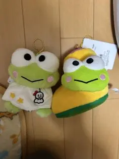 けろけろけろっぴキャラクター ぬいぐるみ 2個セット