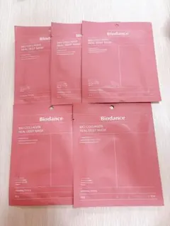 Biodance バイオダンス ハイドロゲルタイプマスク　５枚セット