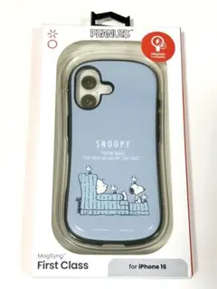 iface MagSynq《iphone16》　　　　スヌーピー/くすみブルー
