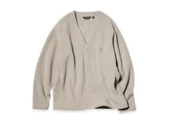 ユニクロニードルズコラボ フリースオーバーサイズカーディガン パンツ ベージュ