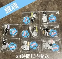 銀魂　アクリルminiフィギュア　銀時　神威　神楽　沖田　桂　新八　お妙