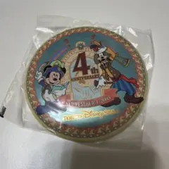 東京ディズニーシー 4th ANNIVERSARY缶バッジ　ミニー　ミッキー