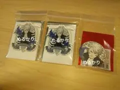 ち】黒執事展　Black Label　ヴォルフラム　アクキー　缶バッジ