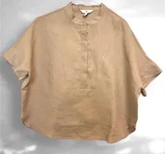 BANANA REPUBLIC リネン混 半袖ブラウスのサムネイル