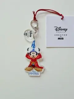 【新品未使用】Disney × moussy ファンタジア ミッキーキーホルダーのサムネイル