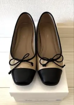 23区ベージュパンプス 22.5cm