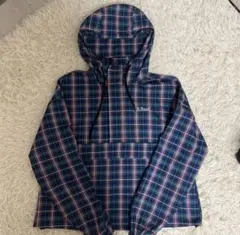 ナイロンジャケット チェック柄