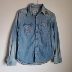 HYSTERIC GLAMOUR ヒステリックグラマー デニム ウエスタンシャツ