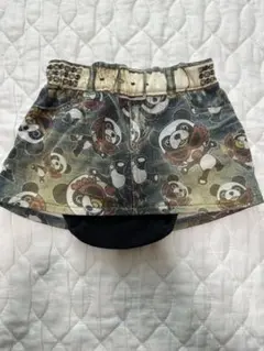 h*s様 ヒスミニ インパンデニムスカート 90 パンダ