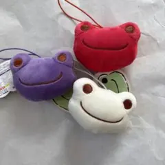 かえるのピクルス もちもちフェイスマスコット 3個セット