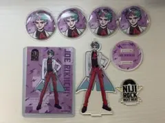 にじさんじ ジョー・力一 にじロック アクスタ 缶バッジ セット