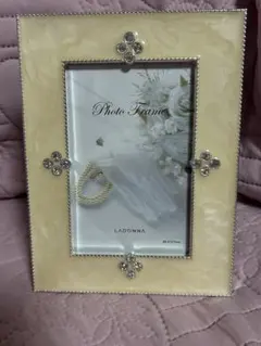 ラドンナ MJN02-L-WH フォトフレーム L判 ホワイト