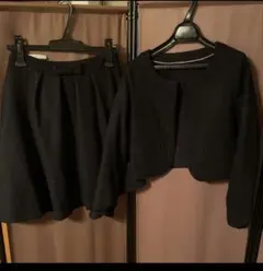 ef-de エフデ 黒 セットアップ 9号 フォーマル