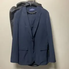 ダメリーノ ネイビー ビジネススーツ セットアップ