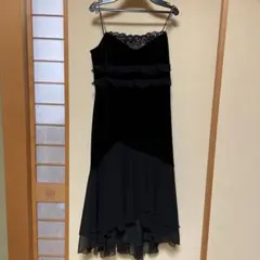 スコットクラブ ベロア調キャミドレス