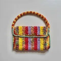 TSUMORI CHISATO ツモリチサト カラフルかごバッグ 未使用のサムネイル