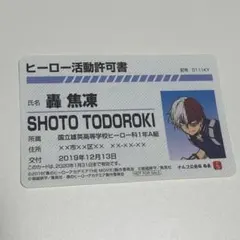 2026年最新】ヒーロー活動許可証の人気アイテム - メルカリ