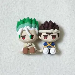 Dr.STONE JITOT ラバーフィギュア ちょこラバ！ ダイソー