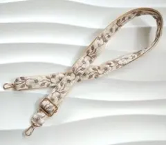 新作!! インド刺繍リボン ショルダーストラップ ハンドメイド