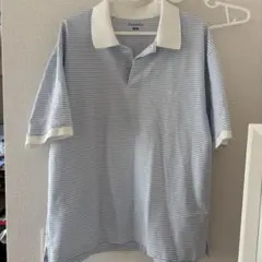 ユニクロ ドライカノコボーダーポロシャツ