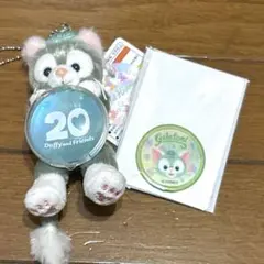 ディズニーシーカラフルハピネス★ジェラトーニ★ぬいぐるみチェーン・ワッペンセット