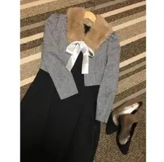 フォーマル ワンピース ボレロ