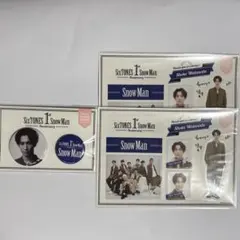 渡辺翔太 ステッカー 缶バッジ