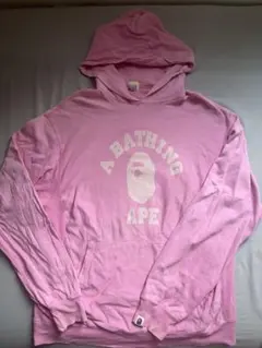 vintage A BATHING APE パーカー ピンクのサムネイル