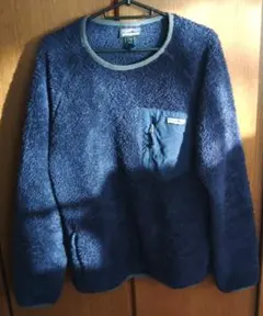 patagonia ネイビー フリースジャケット S　ロスガトスクルー