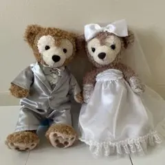 ダッフィ　シェリーメイ　キャナリークロージング　ウェディングコスチューム ダッフィー＆シェリーメイ|ウエディングコスチューム